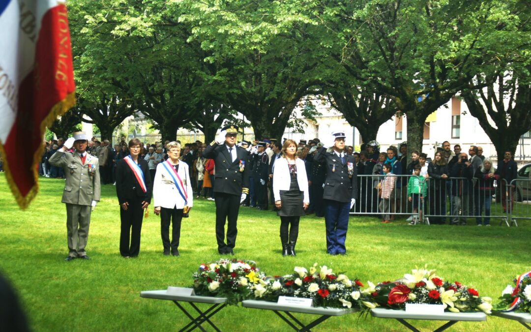 COMMEMORATION de la victoire du 8 mai 1945 à            PERIGUEUX.