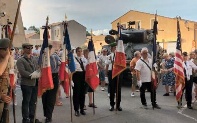 COMMEMORATION  DU DEBARQUEMENT EN PROVENCE