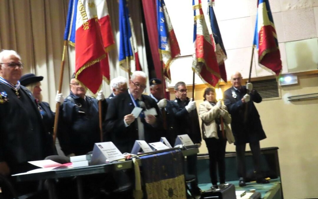 Assemblée Générale nationale au premier régiment de la Légion Étrangère à Aubagne.